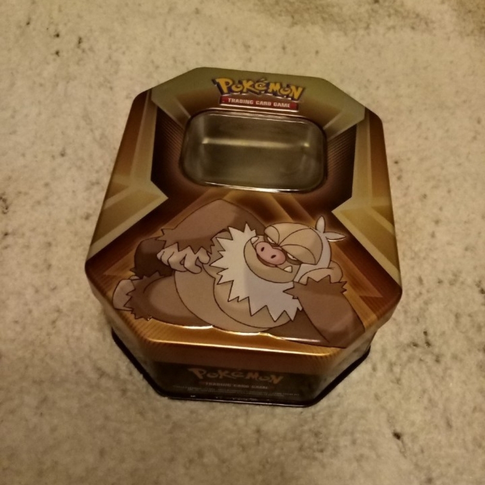Pokemon TCG 2024 Triple Whammy Slaking Collector Tin Empty